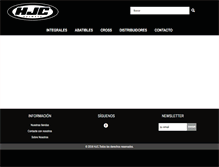Tablet Screenshot of hjccolombia.com